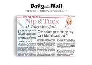 Daily Mail Nip & Tuck face peels