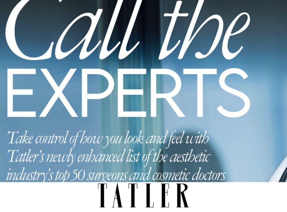 Dr. Matthew Jarvie-Thomas Named One of Britain’s Top 50 Doctors in Tatler’s 2025 Guide