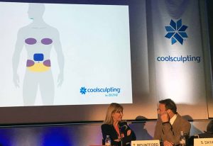 Dr Tracy Mountford & Dr Steven Dayan at CoolSculpting presentation