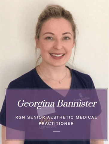 Georgina Bannister, senior aesthetic medical practitioner