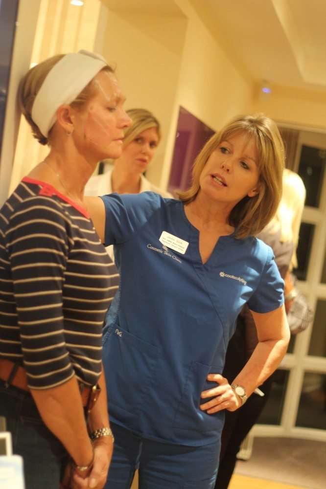 Janine Scott RGN Cosmetic Skin Clinic Exclusive Event