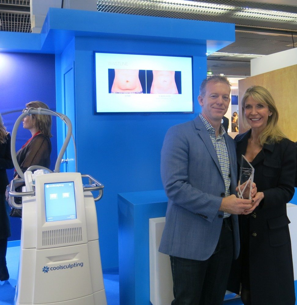 Dr Mountford receives Coolsculpting Award 3rd year running