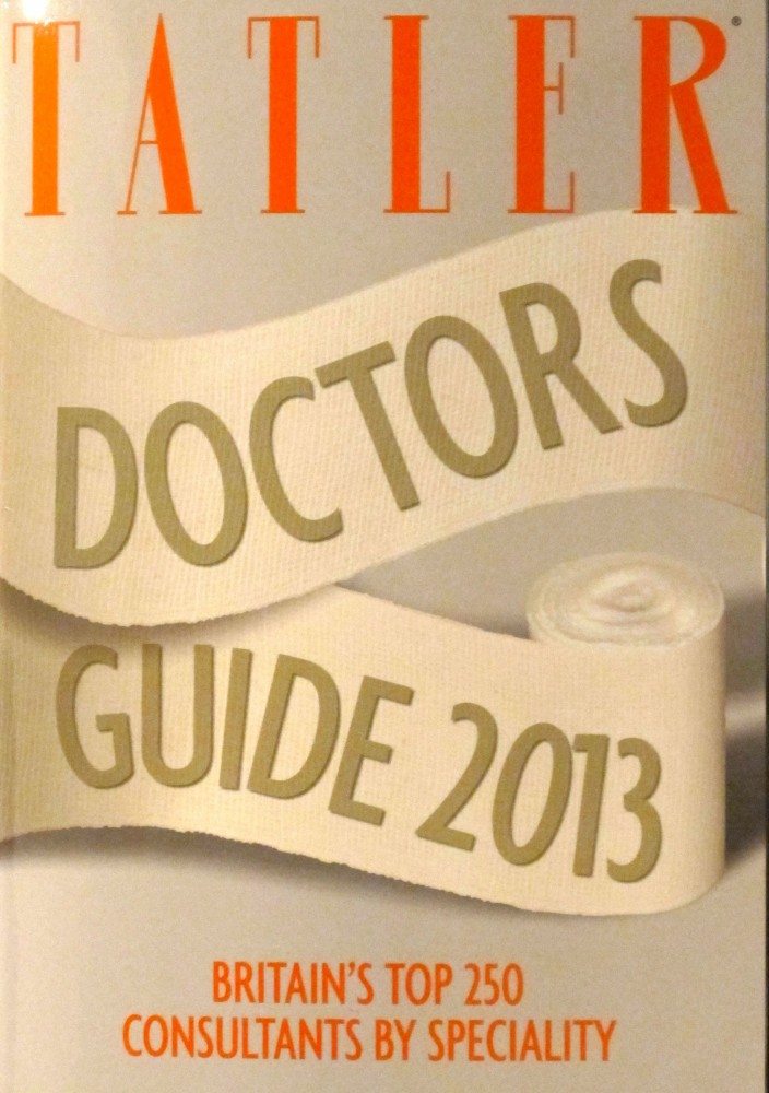 Doctor Guide Dr Mountford Named In The Tatler Doctors Guide 2013 For Britains Top ...