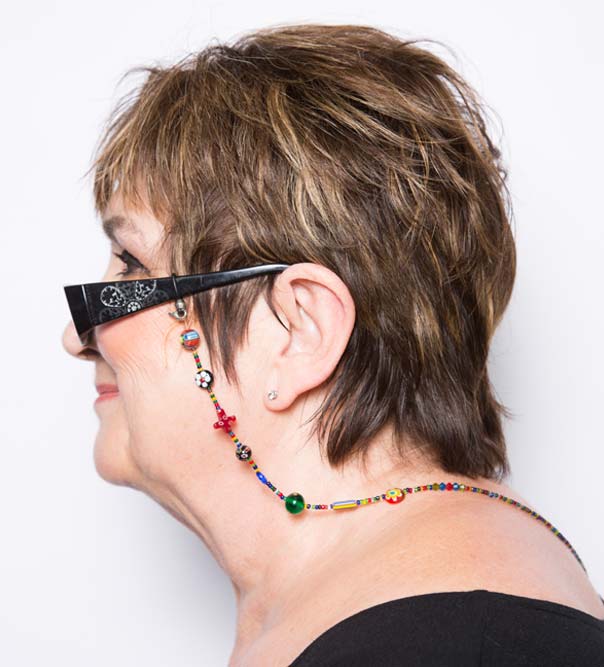 Jenni Murray after having fat freezing treatment for a double chin