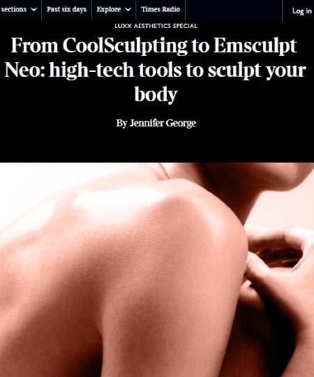 From CoolSculpting to EMSculpt Neo: high-tech tools to sculpt your body